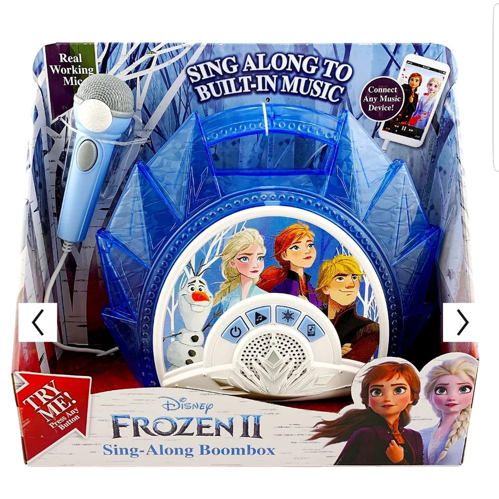 Frozen sing‎ along boombox toy